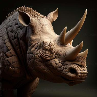 3D модель Rhabdotorrhinus (STL)